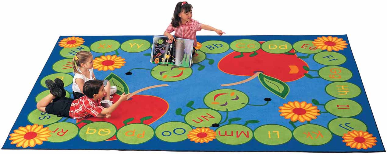 Carpet for Kids ABC Caterpillar Rug 