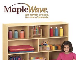 Jonti Craft Maple Wave Laminate Units
