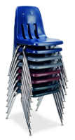 Virco Stacking Chairs